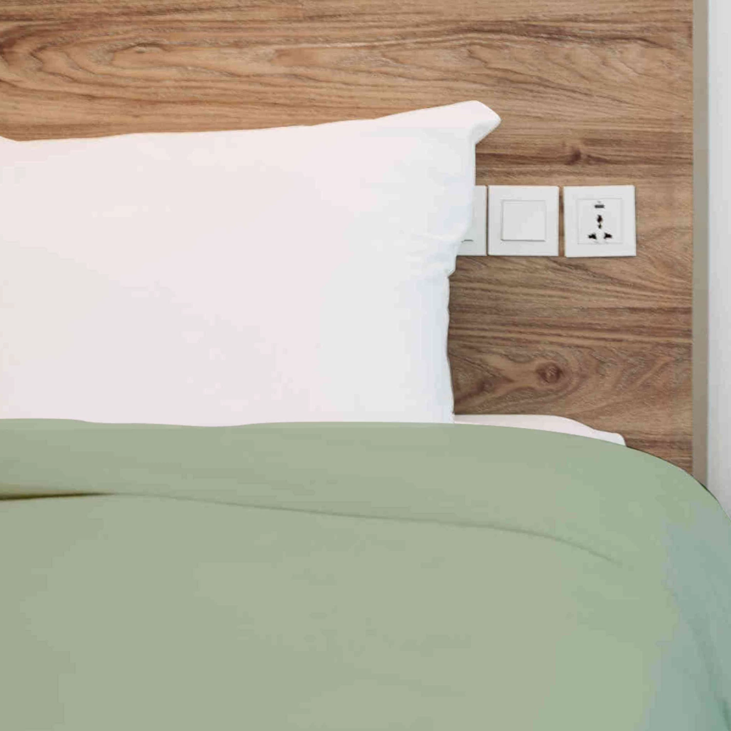 Housse De Couette 100% Coton Amande - Tradilinge 4 Housse De Couette 100% Coton Amande - Tradilinge – Image 2