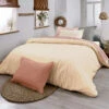 Housse De Couette 100% Coton Biologique Dune - Tradilinge 1 Housse De Couette 100% Coton Biologique Dune - Tradilinge -Doublures De Lit Soldes 2024 cotonbio dune