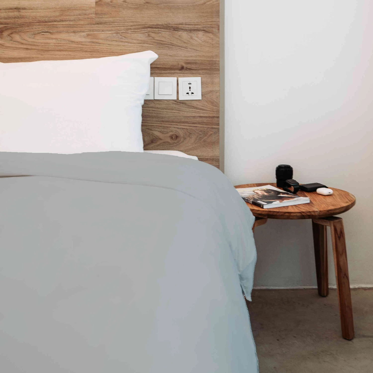 Housse De Couette 100% Coton Gris - Tradilinge 4 Housse De Couette 100% Coton Gris - Tradilinge – Image 2