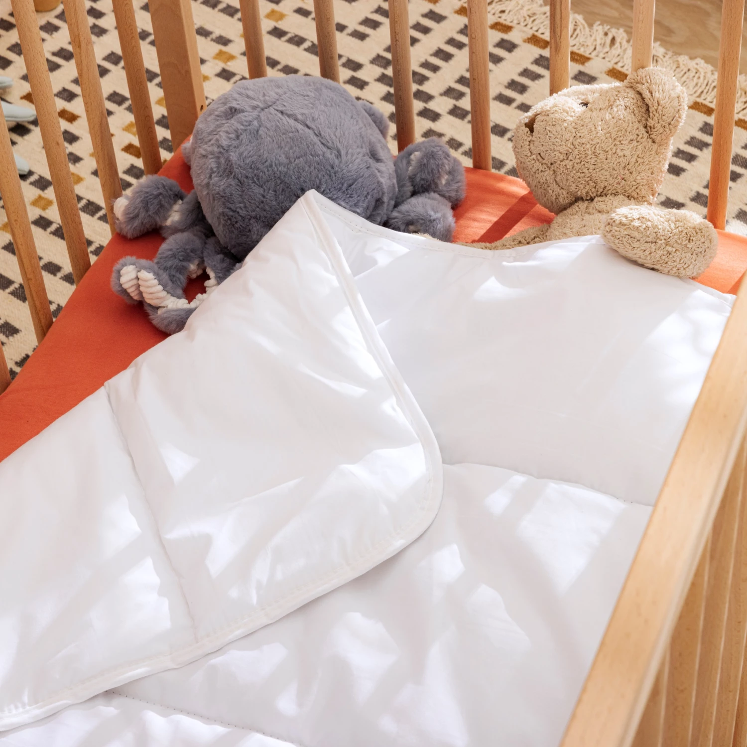 Couette Bébé Anti-acariens 300g Someo 80x120 7 Couette Bébé Anti-acariens 300g Someo 80x120 – Image 5