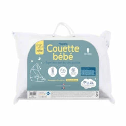 Pack Couette Légère Et Oreiller Moelleux Bébé Anti-acariens -Doublures De Lit Soldes 2024 couetteb b encart 3