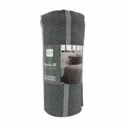 Couvre-lit Coton Jacquard Jakady Anthracite 7 Couvre-lit Coton Jacquard Jakady Anthracite -Doublures De Lit Soldes 2024 couvre lit jackady anthracite 2