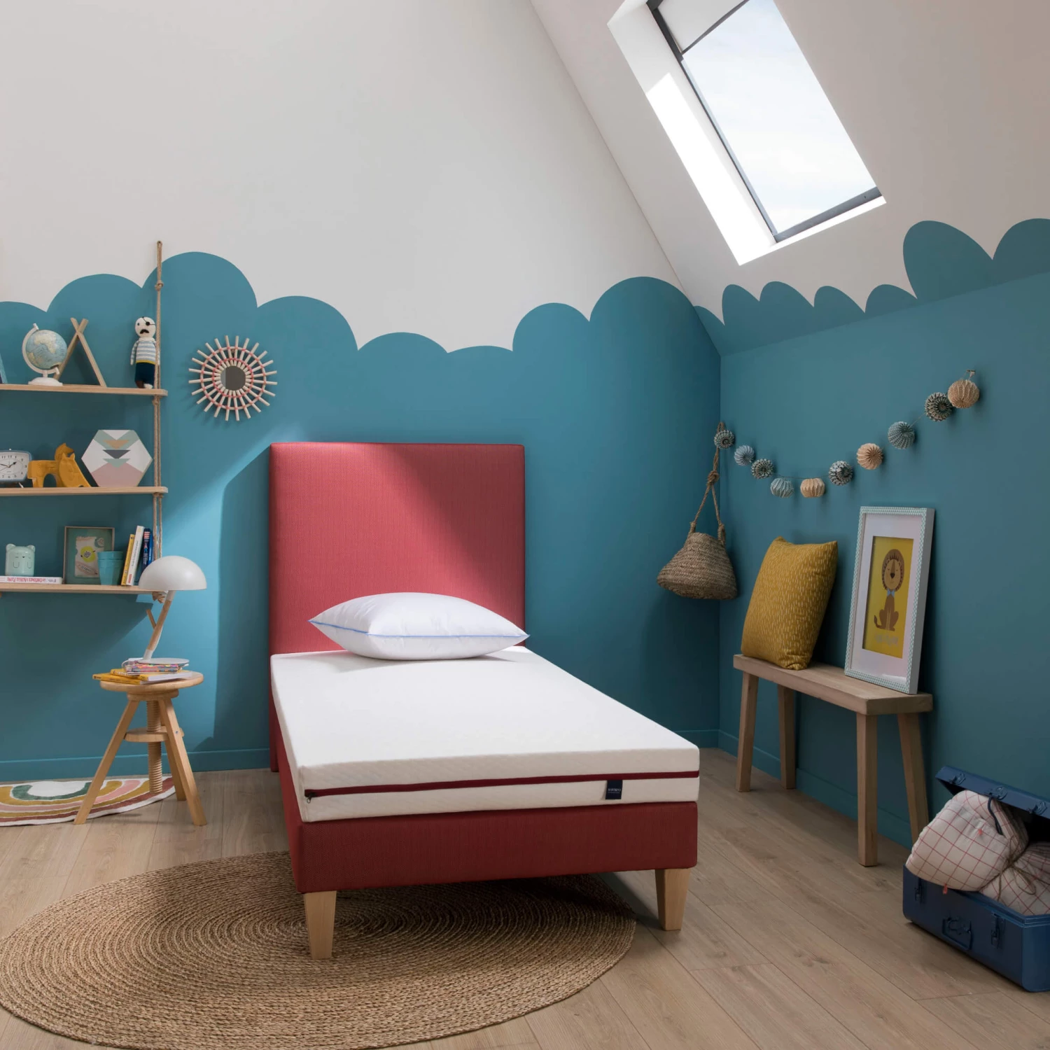 Ensemble Matelas Junior 100% Latex, Sommier, Pieds Et Tête De Lit Crépuscule 200 - SOMEO 12 Ensemble Matelas Junior 100% Latex, Sommier, Pieds Et Tête De Lit Crépuscule 200 - SOMEO – Image 10