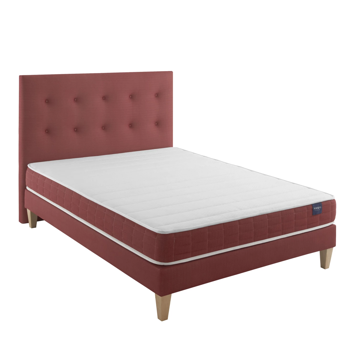 Ensemble Matelas Couchage Latex, Sommier, Pieds Et Tête De Lit Crépuscule 400 - SOMEO 3 Ensemble Matelas Couchage Latex, Sommier, Pieds Et Tête De Lit Crépuscule 400 - SOMEO
