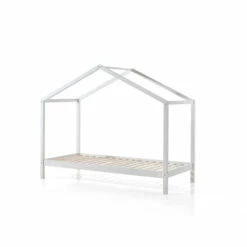 Lit Cabane Enfant En Bois Massif 90x200 - LT2022 9 Lit Cabane Enfant En Bois Massif 90x200 - LT2022 -Doublures De Lit Soldes 2024 dallas 12