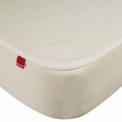 Drap Housse Protège Matelas Imperméable 2 En 1 Epeda écru