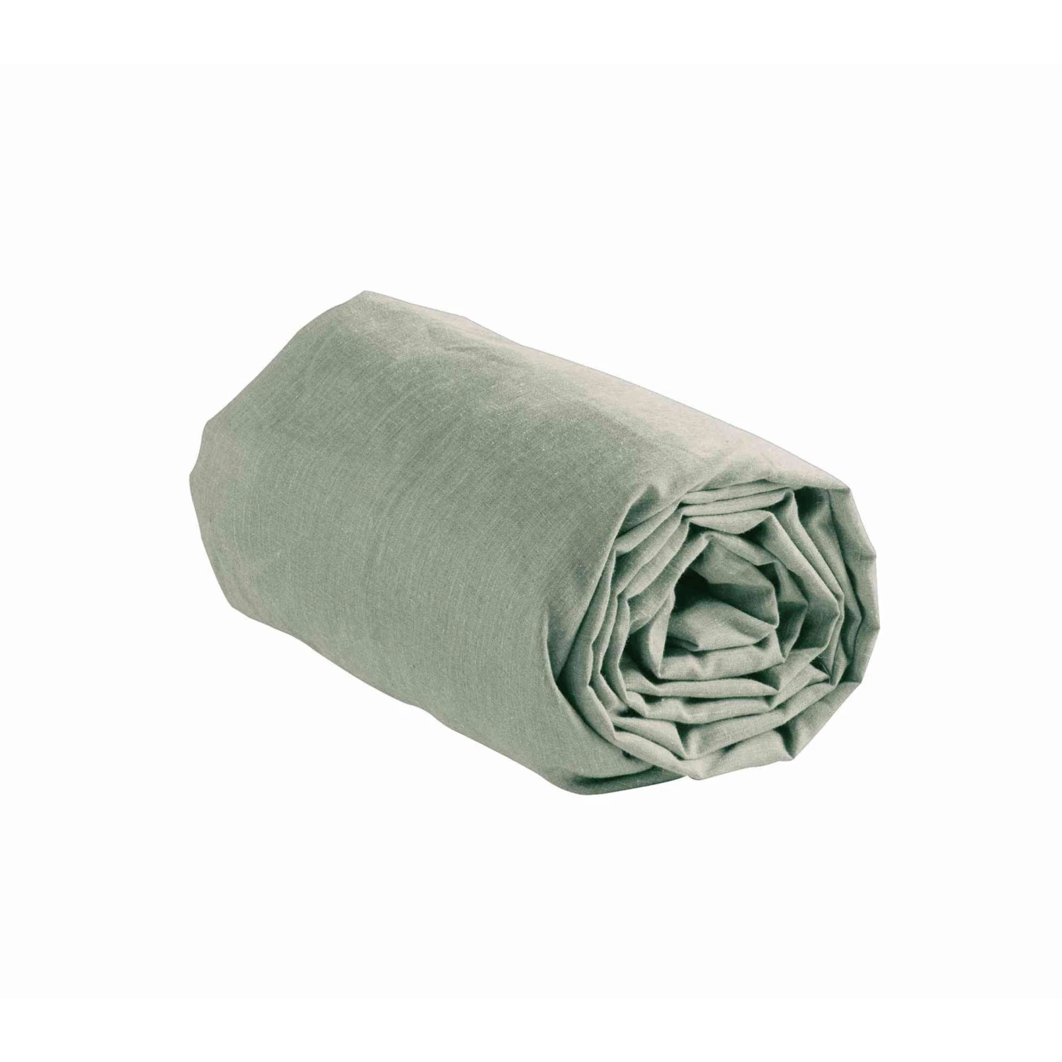 Drap Housse Polycoton Actually Kaki Bonnet 30 Cm 5 Drap Housse Polycoton Actually Kaki Bonnet 30 Cm – Image 3