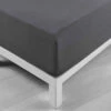 Drap Housse Coton Lavé Stonalia Anthracite Bonnet 30 Cm 1 Drap Housse Coton Lavé Stonalia Anthracite Bonnet 30 Cm -Doublures De Lit Soldes 2024 dh stonalia anthracite 1