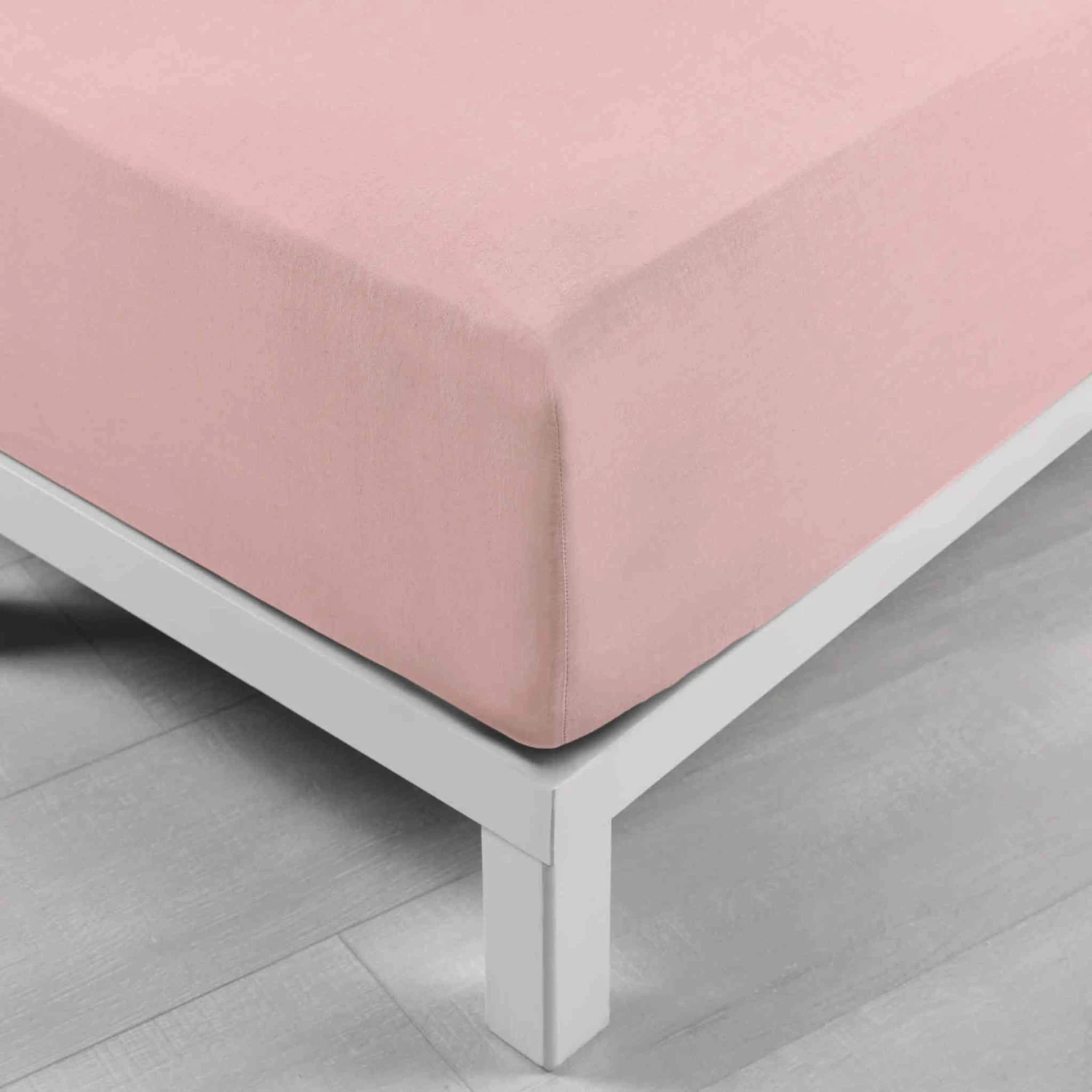 Drap Housse Coton Lavé Stonalia Rose Bonnet 30 Cm 3 Drap Housse Coton Lavé Stonalia Rose Bonnet 30 Cm