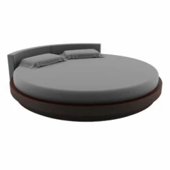 Drap Housse Rond 215 Cm 100% Coton 9 Drap Housse Rond 215 Cm 100% Coton -Doublures De Lit Soldes 2024 drap housse rond gris 1