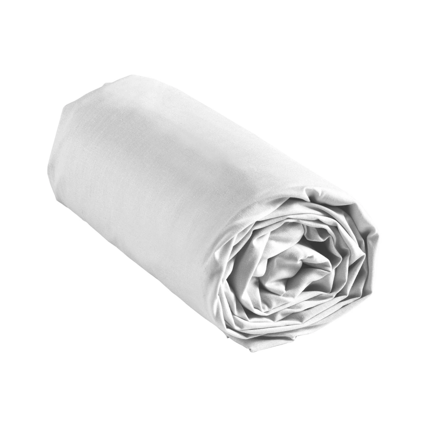 Drap Housse Coton Lavé Linette Blanc 5 Drap Housse Coton Lavé Linette Blanc – Image 3