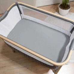 Lot De 2 Draps Housses Bébé Jersey Bio Blanc Et Gris 9 Lot De 2 Draps Housses Bébé Jersey Bio Blanc Et Gris -Doublures De Lit Soldes 2024 drap housse ambiance gris 1