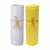 Lot De 2 Draps Housses Bébé Jersey Bio Blanc Et Jaune Or 1 Lot De 2 Draps Housses Bébé Jersey Bio Blanc Et Jaune Or -Doublures De Lit Soldes 2024 drap housse blanc or fond blanc