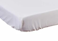 Drap Housse Blanc Pour Matelas Clic-clac Bonnet 20 Cm