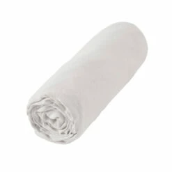 Drap Housse Lin Lavé -Doublures De Lit Soldes 2024 drap housse blanc fond blanc 1