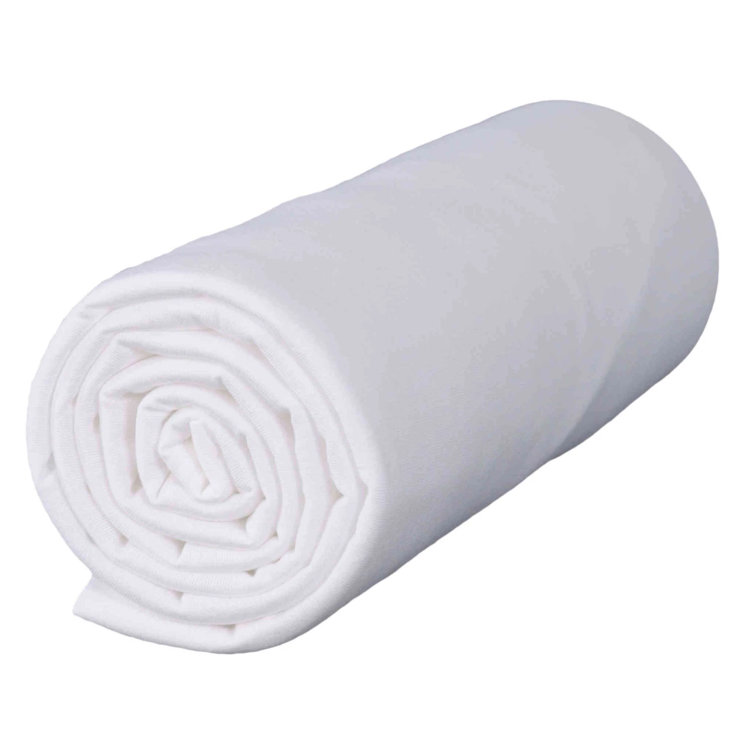 Lot De 2 Draps Housses Bébé Jersey Bio Blanc Et Rose 7 Lot De 2 Draps Housses Bébé Jersey Bio Blanc Et Rose – Image 5