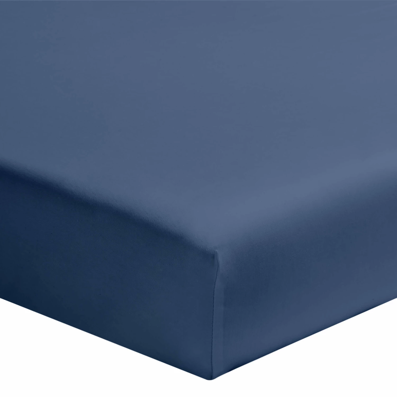 Lot De 2 Draps Housses Jersey Bleu Océan Bonnet 40 Cm 4 Lot De 2 Draps Housses Jersey Bleu Océan Bonnet 40 Cm – Image 2