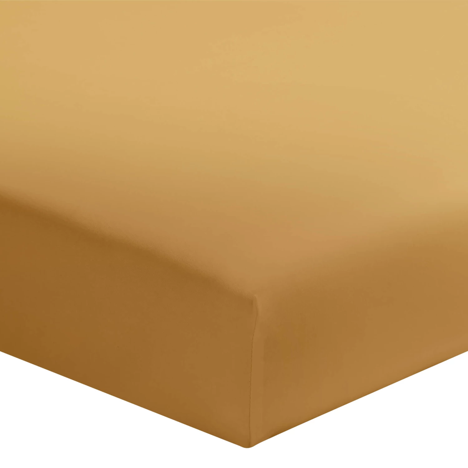 Drap Housse Curry 100% Coton Biologique Bonnet 30 Cm 3 Drap Housse Curry 100% Coton Biologique Bonnet 30 Cm