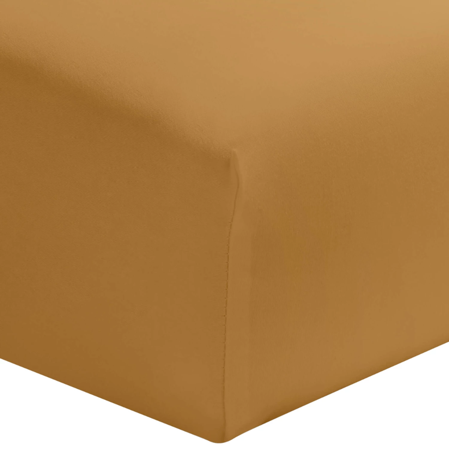 Drap Housse Curry 100% Coton Biologique Bonnet 30 Cm 4 Drap Housse Curry 100% Coton Biologique Bonnet 30 Cm – Image 2