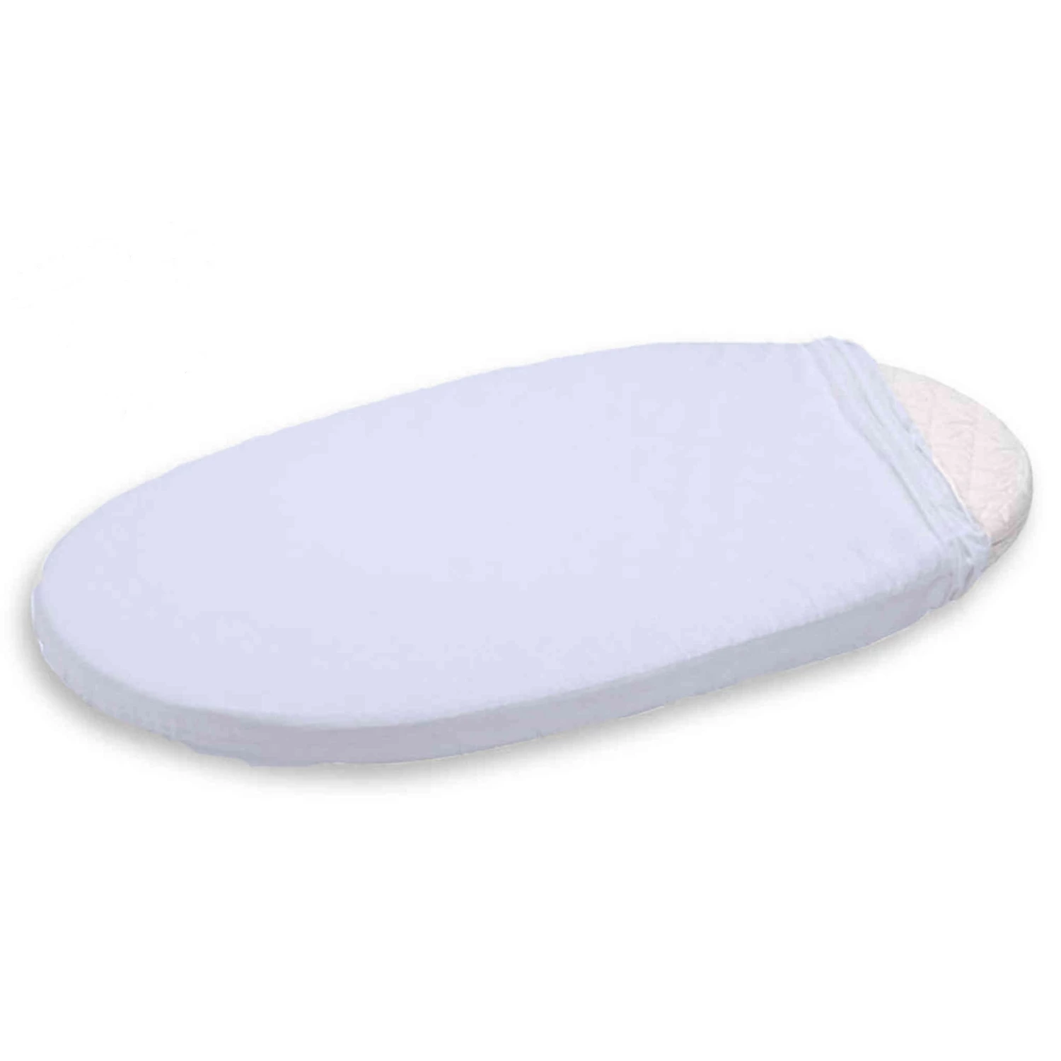 Lot De 2 Draps Housses Bébé Coton Bio Pour Berceau Et Couffin Ovale 40x80 4 Lot De 2 Draps Housses Bébé Coton Bio Pour Berceau Et Couffin Ovale 40x80 – Image 2