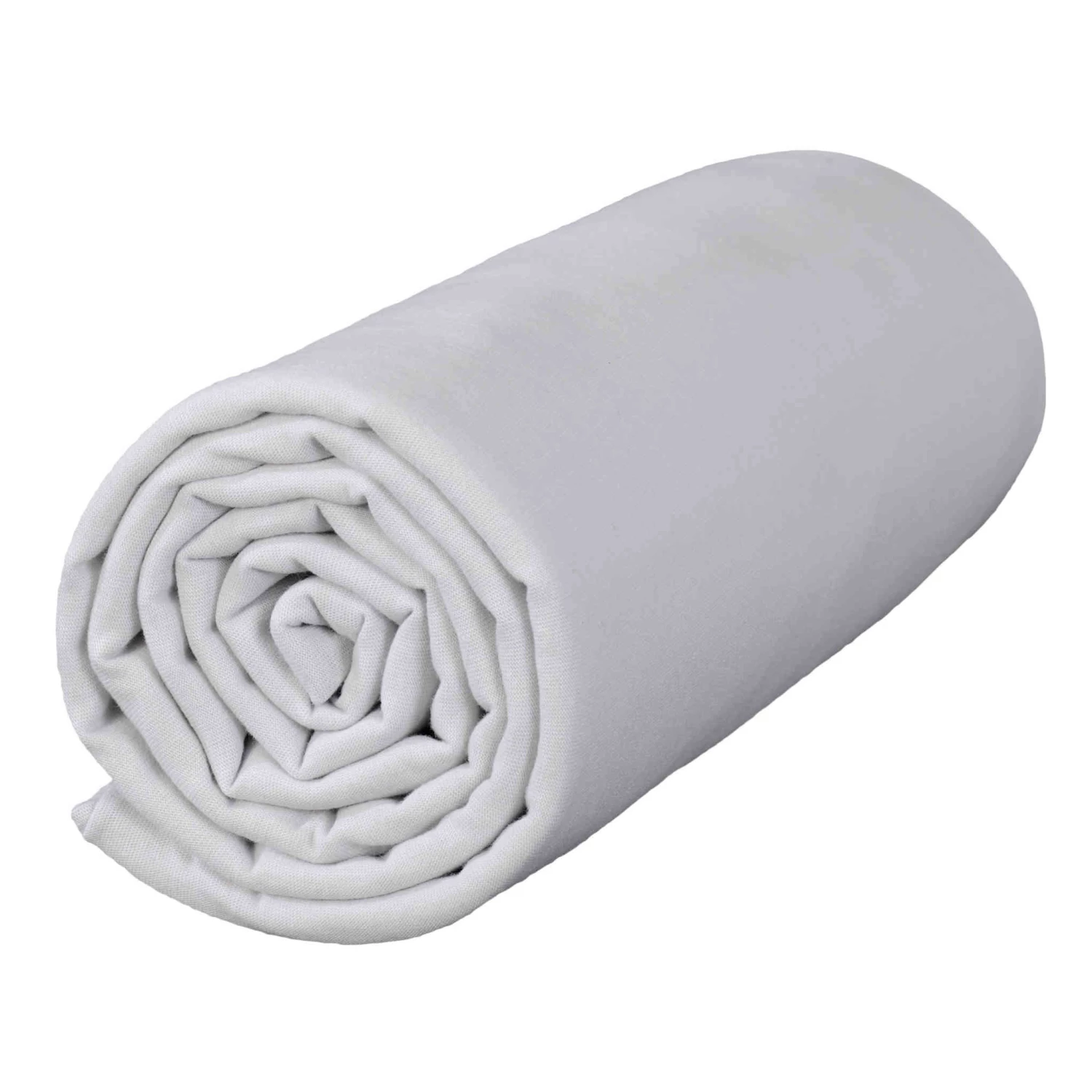 Lot De 2 Draps Housses Bébé Jersey Bio écru Et Gris Perle 5 Lot De 2 Draps Housses Bébé Jersey Bio écru Et Gris Perle – Image 3