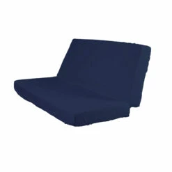Drap Housse Bleu Marine Pour Matelas Clic-clac Bonnet 20 Cm