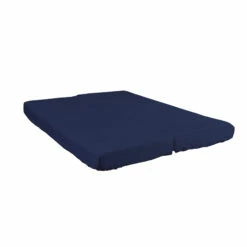 Drap Housse Bleu Marine Pour Matelas Clic-clac Bonnet 20 Cm -Doublures De Lit Soldes 2024 drap housse marine clic clac fond blanc 3