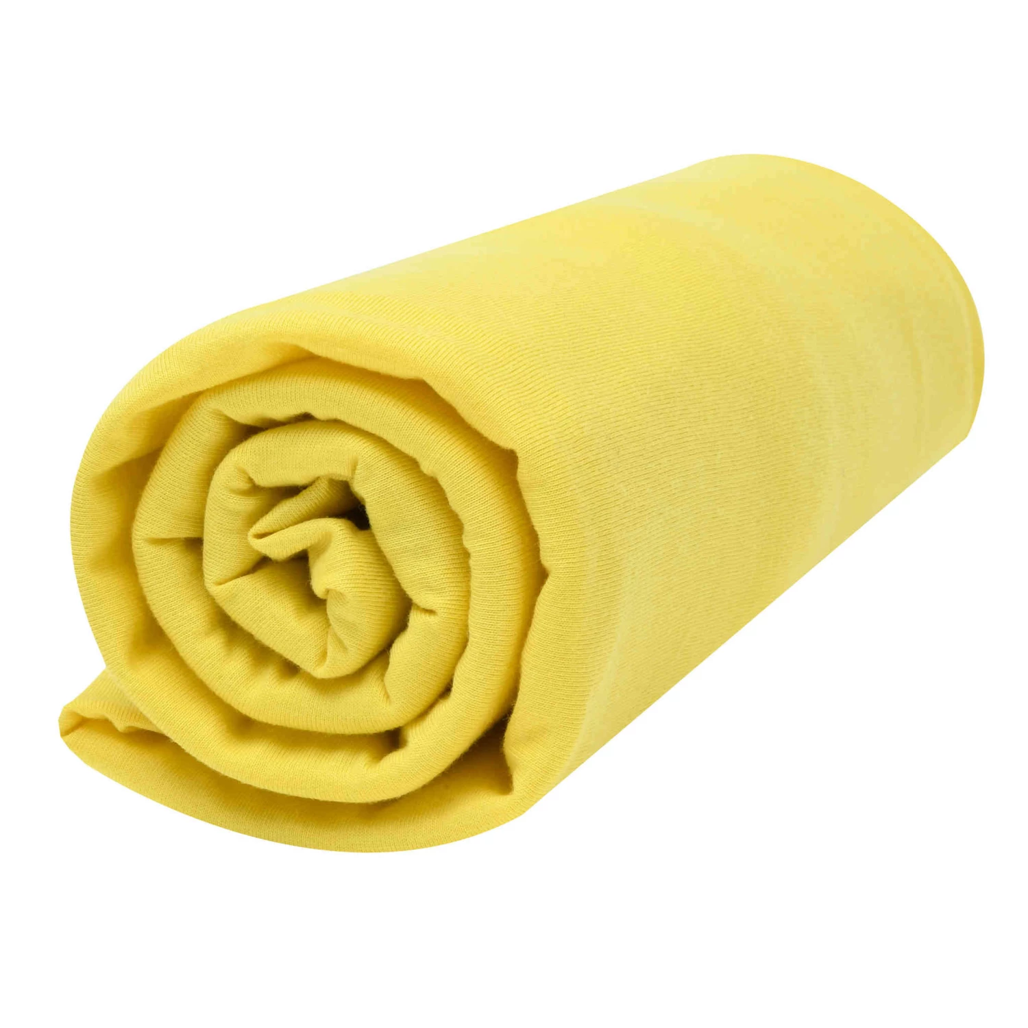 Drap Housse Bébé Jersey Bio Jaune Or 4 Drap Housse Bébé Jersey Bio Jaune Or – Image 2