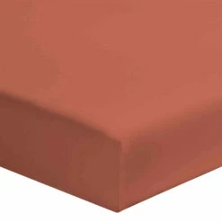 Lot De 2 Draps Housses Bébé En Jersey Bio Orange Poterie Imprimé Renard 15 Lot De 2 Draps Housses Bébé En Jersey Bio Orange Poterie Imprimé Renard -Doublures De Lit Soldes 2024 drap housse orange poterie zoom fond blanc