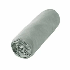Drap Housse Lin Lavé -Doublures De Lit Soldes 2024 drap housse vert fond blanc