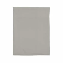 Drap Plat 100% Coton Gris Mastic