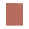 Drap Plat 100% Coton Terracotta -Doublures De Lit Soldes 2024 drap plat coton terracotta fond blanc 1