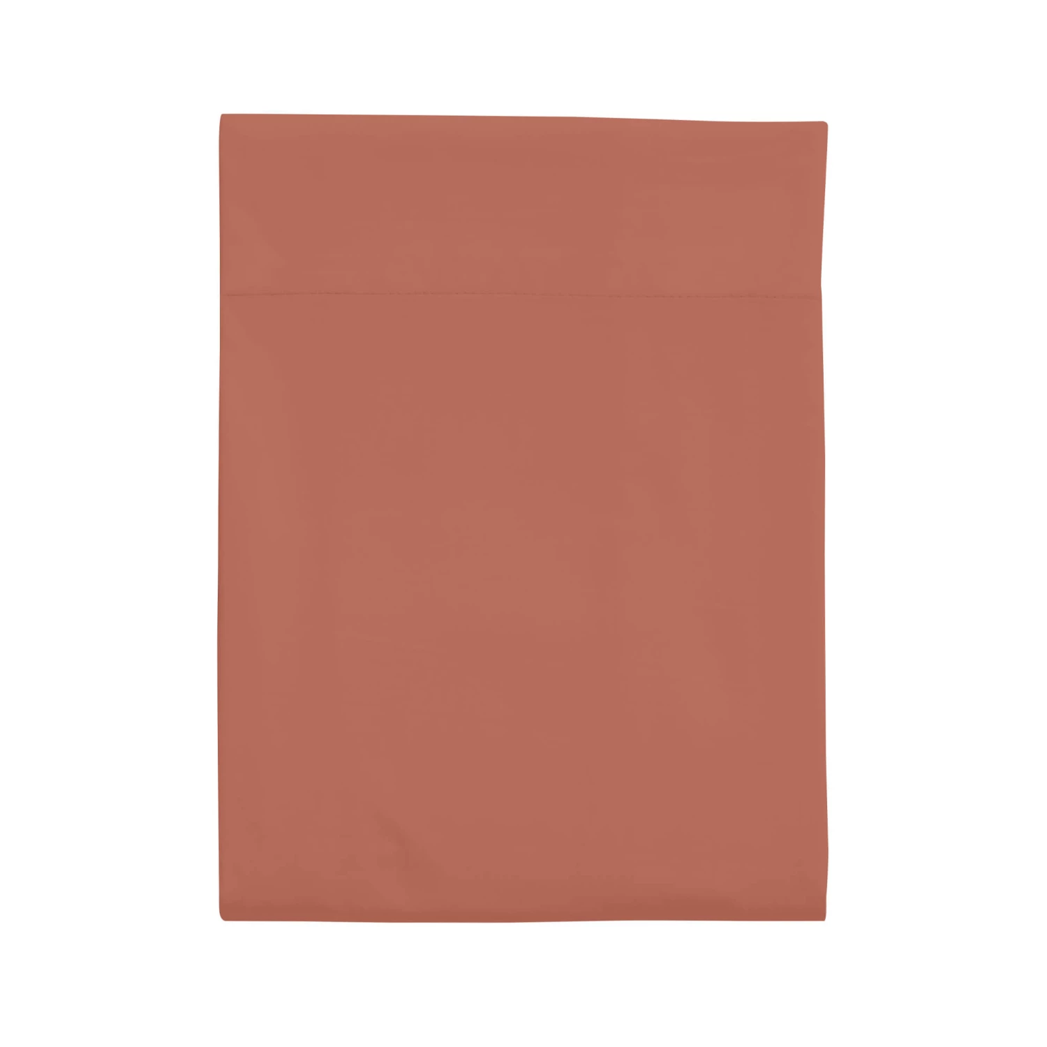 Drap Plat 100% Coton Terracotta 3 Drap Plat 100% Coton Terracotta