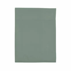 Drap Plat 100% Coton Vert De Gris