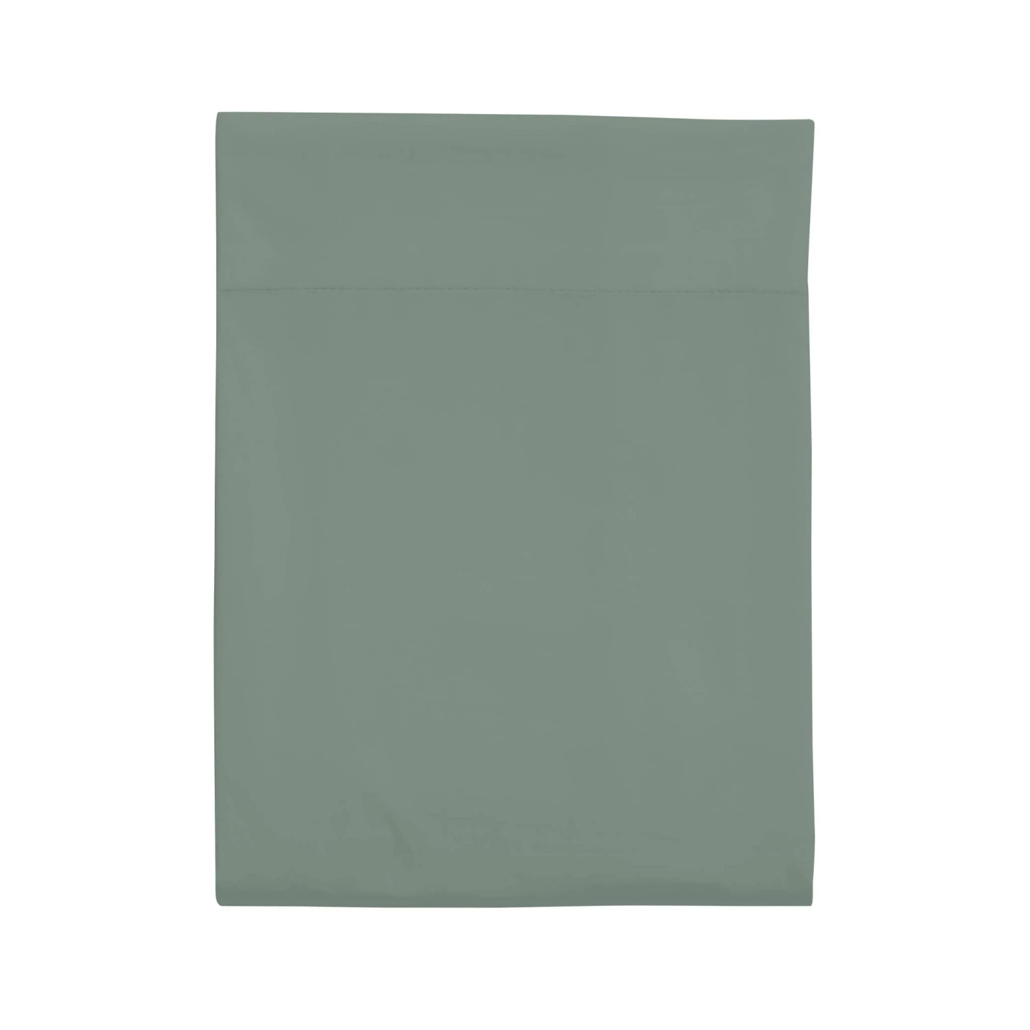 Drap Plat 100% Coton Vert De Gris 3 Drap Plat 100% Coton Vert De Gris