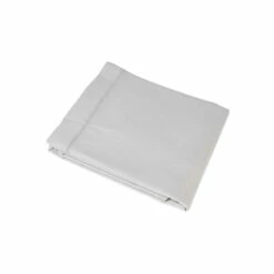 Drap Plat 100% Coton -Doublures De Lit Soldes 2024 drap plat gris souris fond blanc 1
