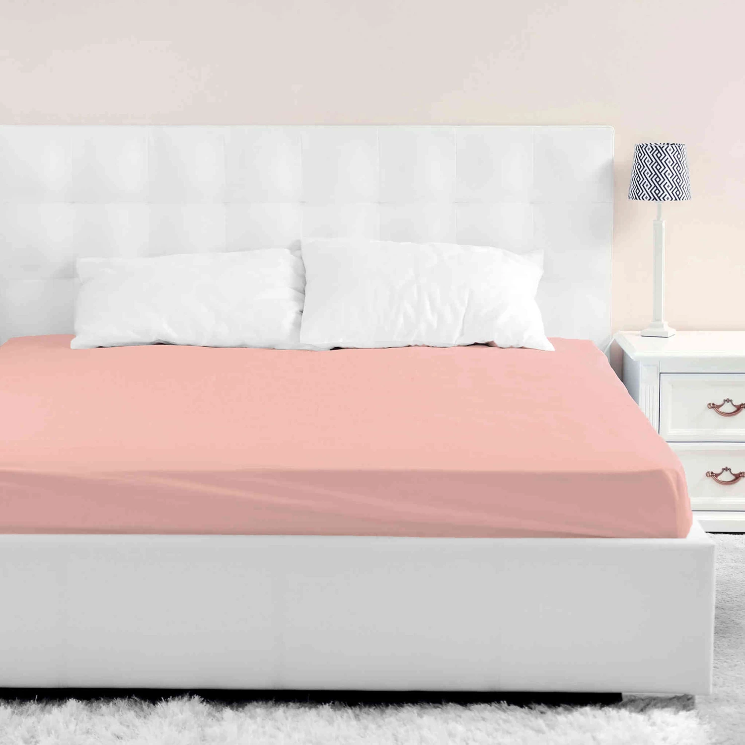 Drap Housse Rose Thé Bonnet 40 Cm 3 Drap Housse Rose Thé Bonnet 40 Cm