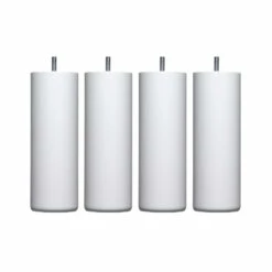 4 Pieds Cylindriques Bois -Doublures De Lit Soldes 2024 dtlmcy55200be05x4 fond blanc 1