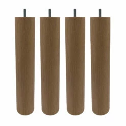 4 Pieds Cylindriques Bois -Doublures De Lit Soldes 2024 dtlmcy60300fe00x4 fond blanc 1 3