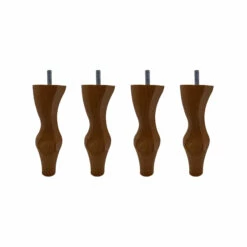 4 Pieds Louis XV Bois 15 Cm -Doublures De Lit Soldes 2024 dtlmxv53150be02x4 fond blanc