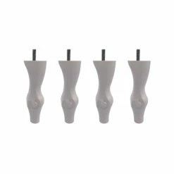 4 Pieds Louis XV Bois 15 Cm -Doublures De Lit Soldes 2024 dtlmxv53150be05x4 fond blanc