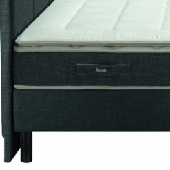 Ensemble Boxspring Surmatelas + Matelas + Sommier + Tête De Lit + Pieds Gris Chiné Epeda ENCHANTEUR 19 Ensemble Boxspring Surmatelas + Matelas + Sommier + Tête De Lit + Pieds Gris Chiné Epeda ENCHANTEUR -Doublures De Lit Soldes 2024 e de boxsping enchanteur ens gris chine zoom tdl plinthe