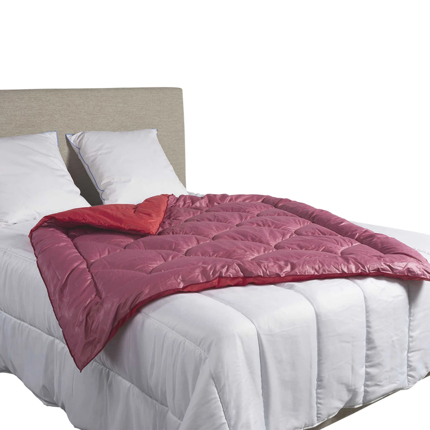 Édredon Gonflant Bicolore Cerise-violet Terre De Nuit 4 Édredon Gonflant Bicolore Cerise-violet Terre De Nuit – Image 2