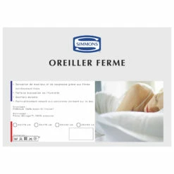 Lot De 2 Oreillers Microgel Ferme Percale Simmons 11 Lot De 2 Oreillers Microgel Ferme Percale Simmons -Doublures De Lit Soldes 2024 encart oreiller microgel ferme hd imprimeur 1 1