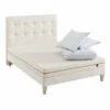 Ensemble Matelas Mousse Recyclée, Sommier, Pieds, Tête De Lit, Couette Et Oreiller Aube 400 - SOMEO 2 Ensemble Matelas Mousse Recyclée, Sommier, Pieds, Tête De Lit, Couette Et Oreiller Aube 400 - SOMEO -Doublures De Lit Soldes 2024 ens aube 400 sommier aube tdl couette oreillers 140x 3 4 fond blanc