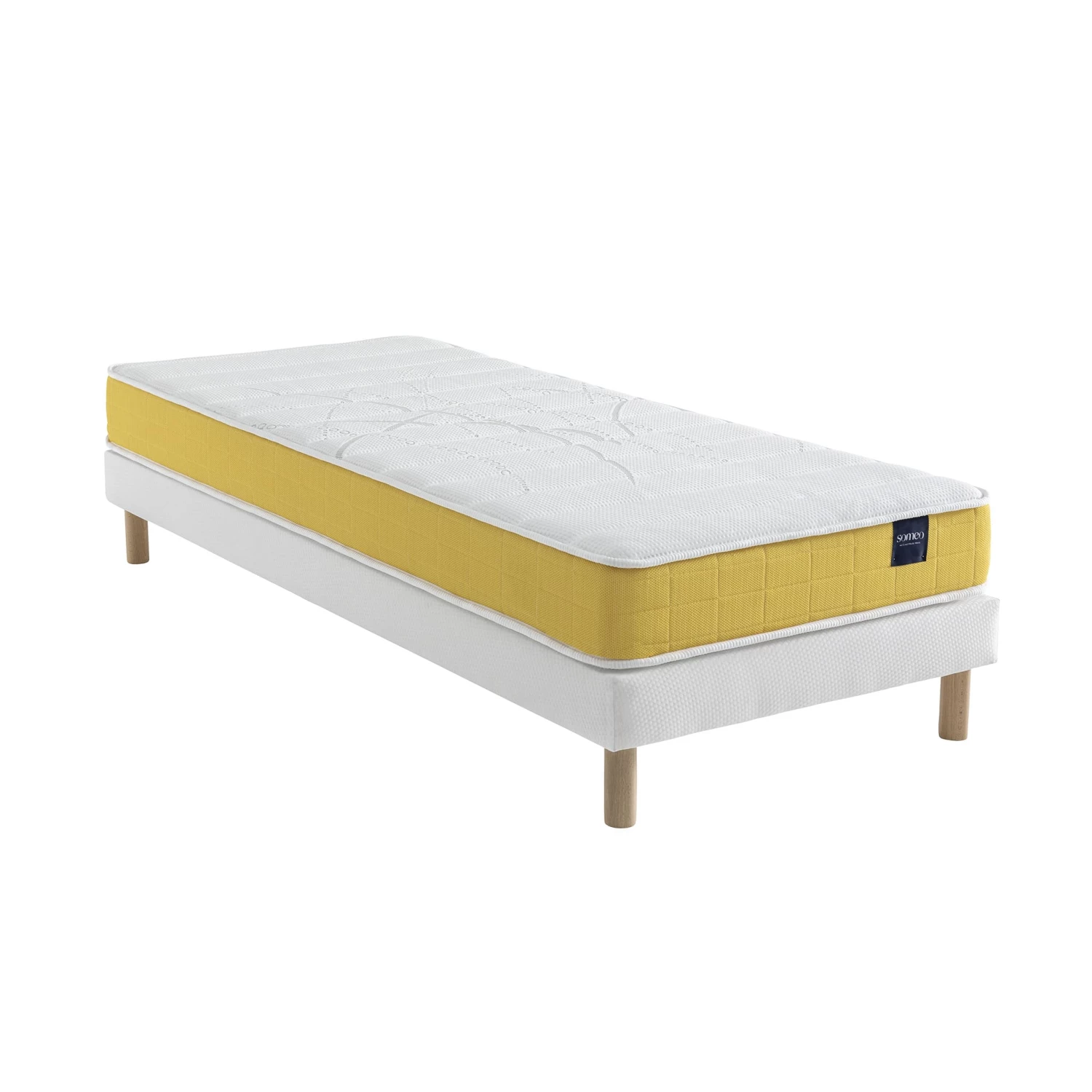 Ensemble Matelas Mousse, Sommier Lune Et Pieds Aurore 400 - SOMEO 12 Ensemble Matelas Mousse, Sommier Lune Et Pieds Aurore 400 - SOMEO – Image 10