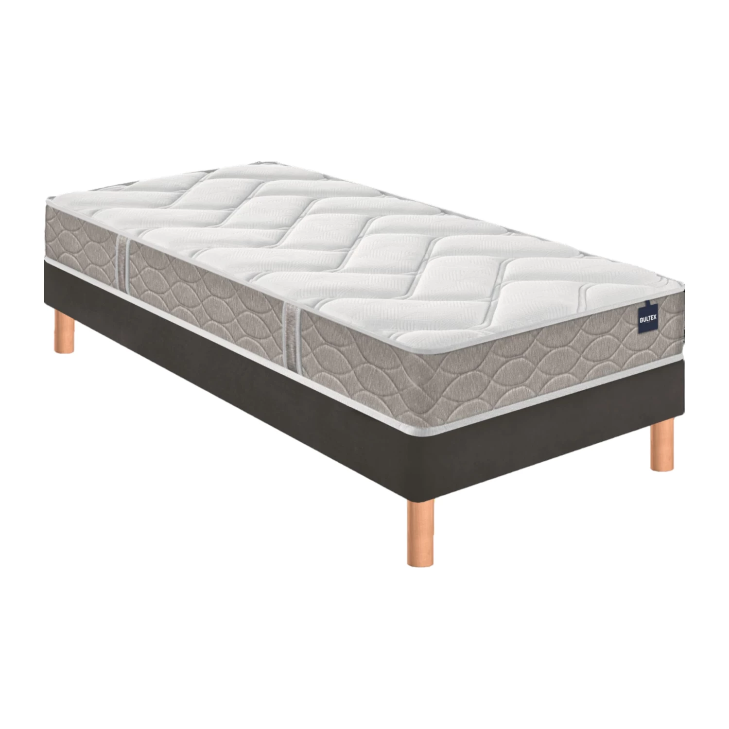 Ensemble Matelas Bultex Primo, Sommier Vigoroso Et Pieds Back To Basics 10 Ensemble Matelas Bultex Primo, Sommier Vigoroso Et Pieds Back To Basics – Image 8