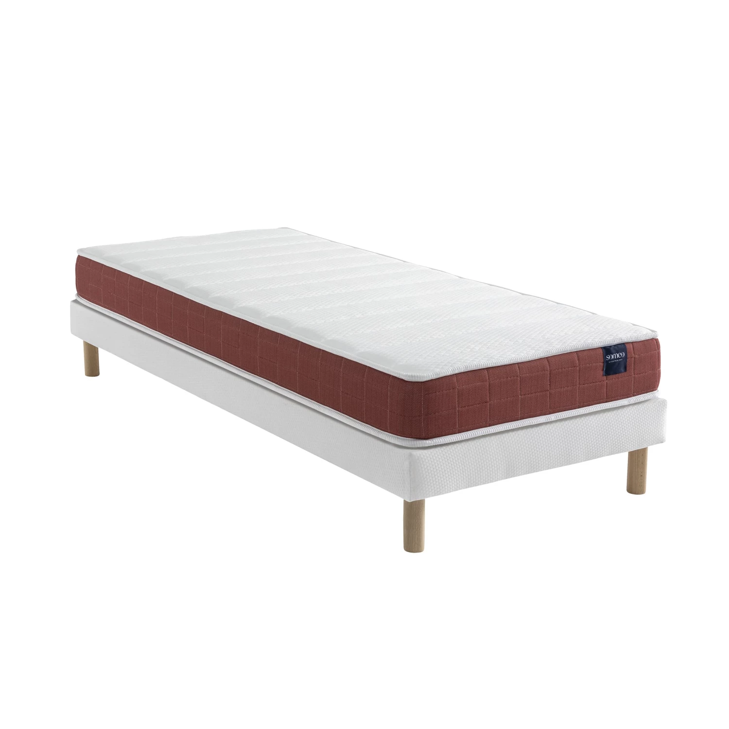 Ensemble Matelas Couchage Latex, Sommier Lune Et Pieds Crépuscule 400 - SOMEO 11 Ensemble Matelas Couchage Latex, Sommier Lune Et Pieds Crépuscule 400 - SOMEO – Image 9