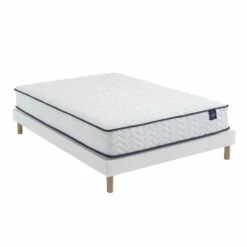 Ensemble Matelas Ressorts, Sommier Lune Et Pieds Rêve 300 - SOMEO