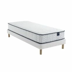 Ensemble Matelas Ressorts, Sommier Lune Et Pieds Rêve 300 - SOMEO 26 Ensemble Matelas Ressorts, Sommier Lune Et Pieds Rêve 300 - SOMEO -Doublures De Lit Soldes 2024 ens reve 300 niagara 90x 3 4 fond blanc